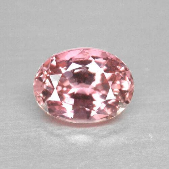 Ceylon natural untreated VS eye clean pastel pink precision oval cut Spinel  1.30ct.
