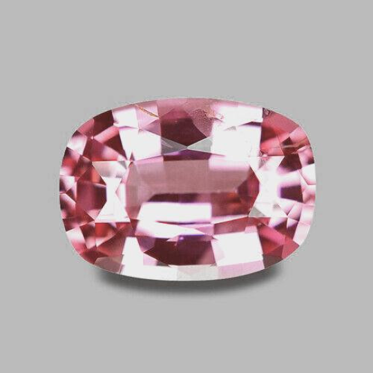 Ceylon NATURAL UNTREATED VS eye clean pastel pink precision oval cut Spinel from Sri Lanka 1.15ct.