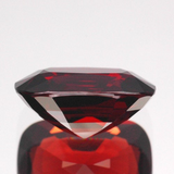 RARE! LARGE! Ceylon NATURAL Untreated VS eye clean top royal red precision cushion cut Spinel 9.60ct.