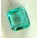 Colombian RARE UNTREATED VVS intense green precision emerald cut Emerald 1.04 ct.