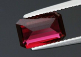 RARE Ceylon NATURAL UNTREATED VVS clean top pigeon blood red precision emerald cut Spinel from Sri Lanka 1.70ct.