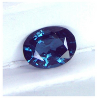 RARE Ceylon NATURAL Untreated VVS clean top cobalt blue precision oval cut Spinel from Sri Lanka 2.32ct.