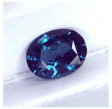 RARE Ceylon NATURAL Untreated VVS clean top cobalt blue precision oval cut Spinel from Sri Lanka 2.32ct.