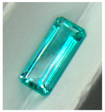 Colombian RARE Chivor Mine untreated VVS intense blue green precision emerald cut Emerald 1.82 ct.