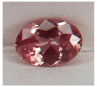 Ceylon NATURAL Untreated VS-VVS clean matched color pair of intense top padparadscha precision oval cut Sapphire 2.10tcw.