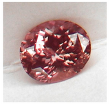 Ceylon NATURAL Untreated VS-VVS clean matched color pair of intense top padparadscha precision oval cut Sapphire 2.10tcw.