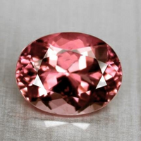 Ceylon NATURAL UNTREATED VVS clean top orange-pink padparadscha  precision oval cut Spinel from Sri Lanka 1.22ct.