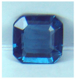 Ceylon NATURAL UNTREATED VS eye clean intense blue precision emerald cut Spinel from Sri Lanka 1.95ct.