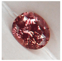 Ceylon NATURAL Untreated VS-VVS clean matched color pair of intense top padparadscha precision oval cut Sapphire 2.10tcw.