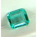 Colombian RARE UNTREATED VVS intense green precision emerald cut Emerald 1.04 ct.