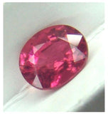 Ceylon NATURAL UNTREATED VVS clean top pinkish orange padparadscha precision oval cut Spinel from Sri Lanka 2.32ct.