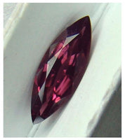 Ceylon NATURAL UNTREATED VVS clean top burgundy red precision marquise cut Spinel from Sri Lanka 3.04ct.